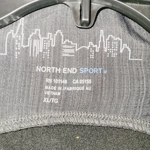 North End Sport skyscraper mens grey light weight athletic full zip jacket Sz L - Picture 5 of 8